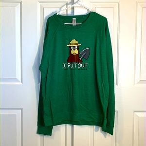 Lake Tahoe, California, Green Pullover, Sweatshirt, size XXL, never worn